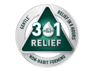 3 In 1 Relief Logo